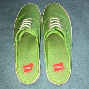 Hanes slip on shoes, worn twice, and size 8